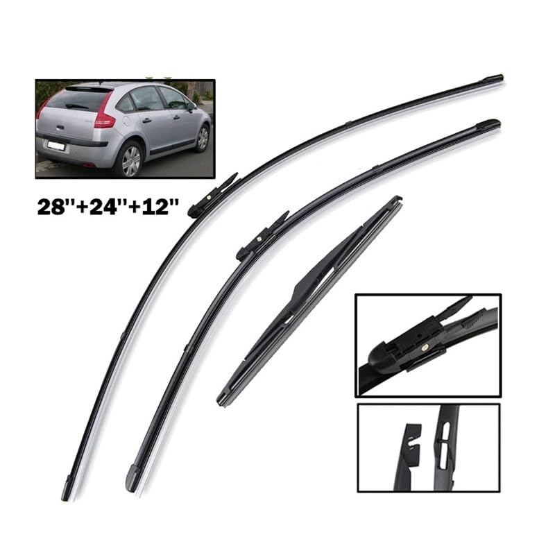 Bras de balais d'essuie-glace pour Citroën C4, finition durable et ajustement précis - 2