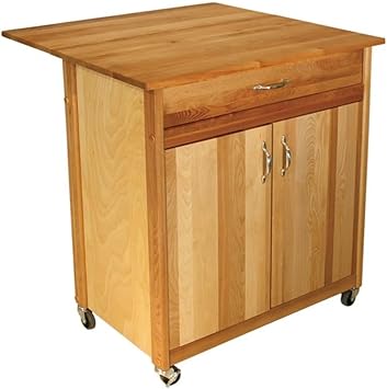 Cart Two Door W/Drop Leaf Mid-Size - Thumbnail 2