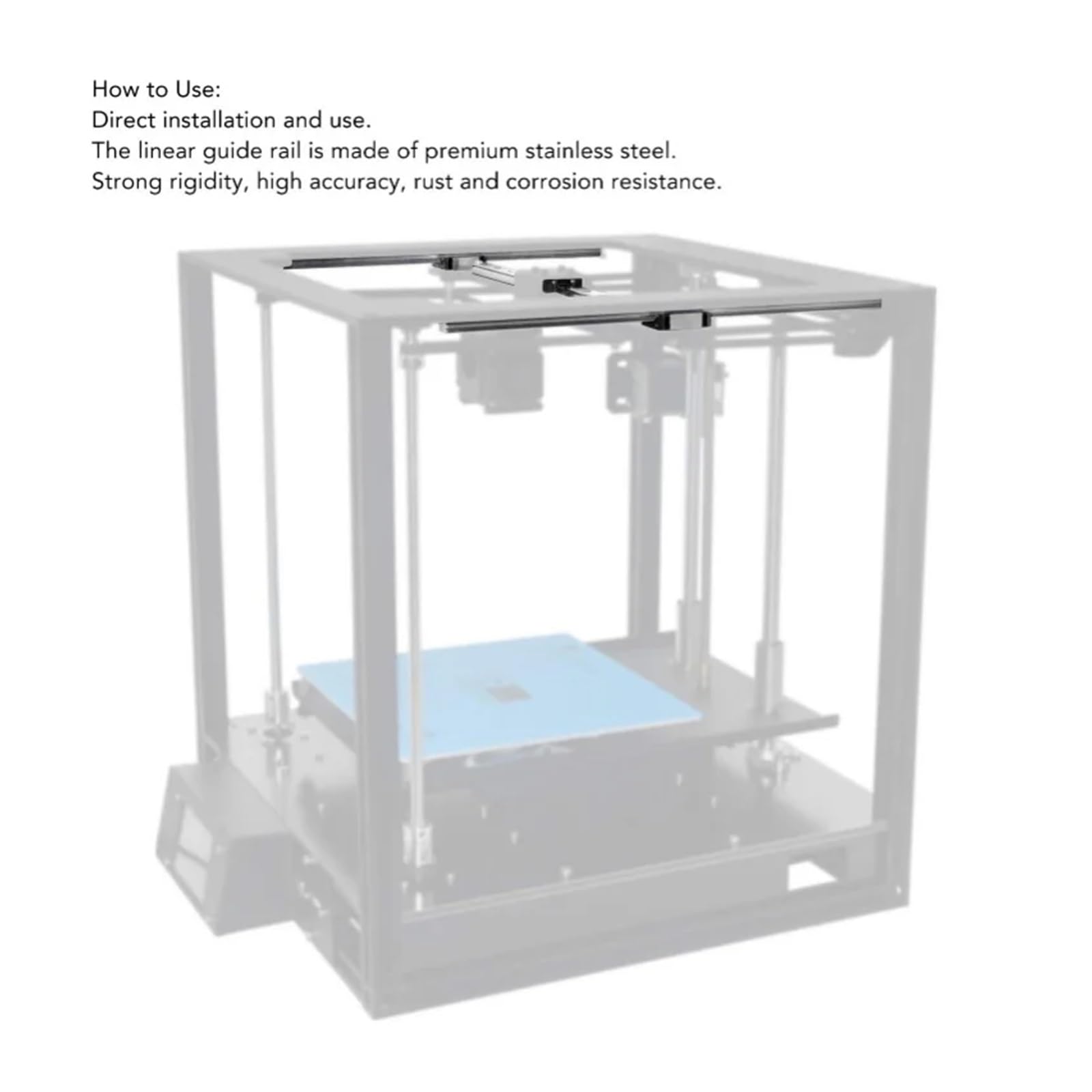 Zestaw prowadnic liniowych miniaturowych łożysk MGN12C z 2 szt. Blokiem ślizgowym do drukarek 3D i części CNC 300mm