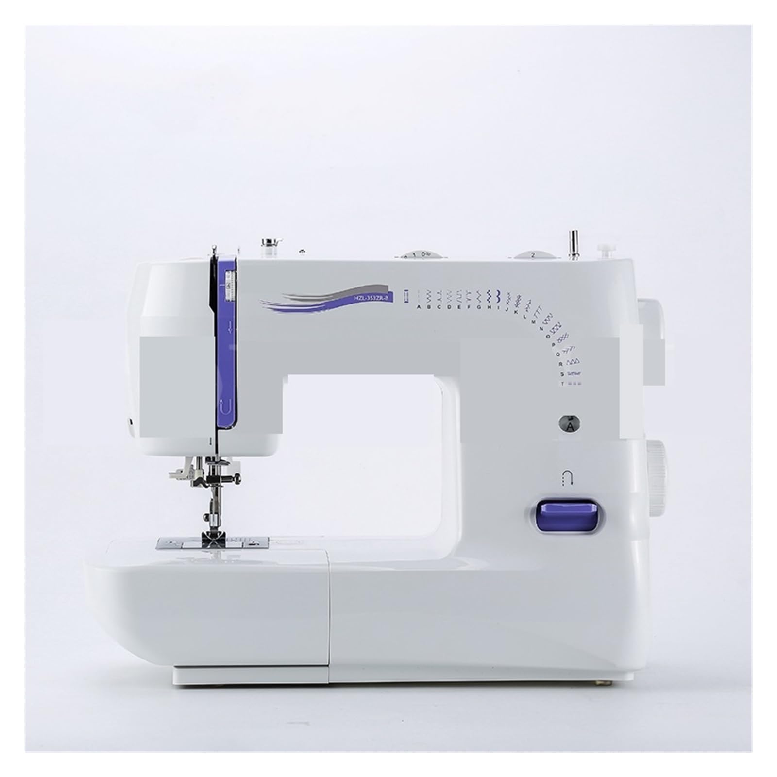 Máquina de Coser eléctrica Multifuncional de Escritorio doméstica HZL353 con overlock, Potente, silenciosa y Estable.
