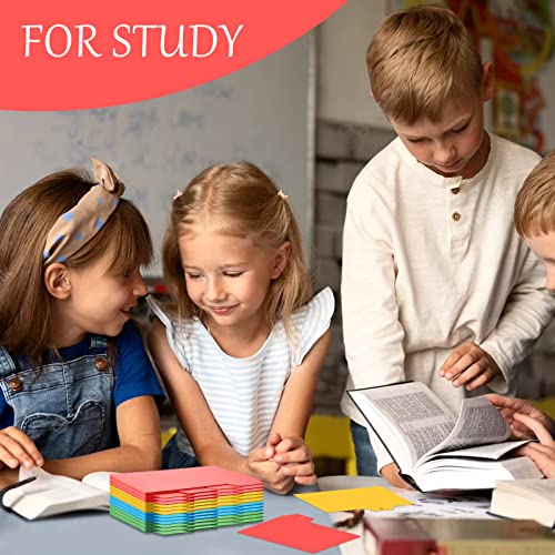 192 Pieces 4X6 Index Card Organizer Index Card Dividers With Tabs Blank Index Cards Guide Colorful Note Cards With Alphabet Sticker For Business Office School (192) #TOP2