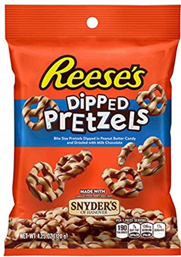 Hershey's Dipped Pretzels | Reese's Chocolate Dipped Pretzel | Variety Assortment