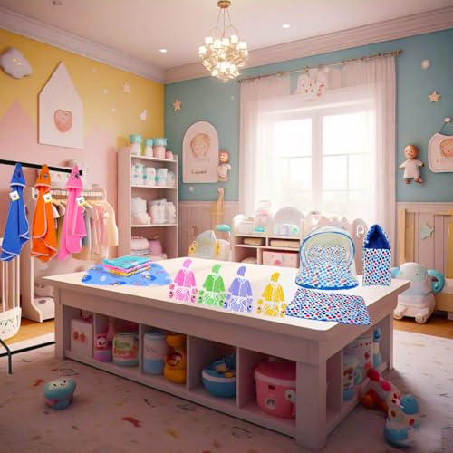 Image of Toddylon New Born Baby Essentials Combo Set | 34 in 1 Combo Pack | New Born Kit for Boys & Girls | Hospital Bag Kit 0-6 Months (Multicolor)