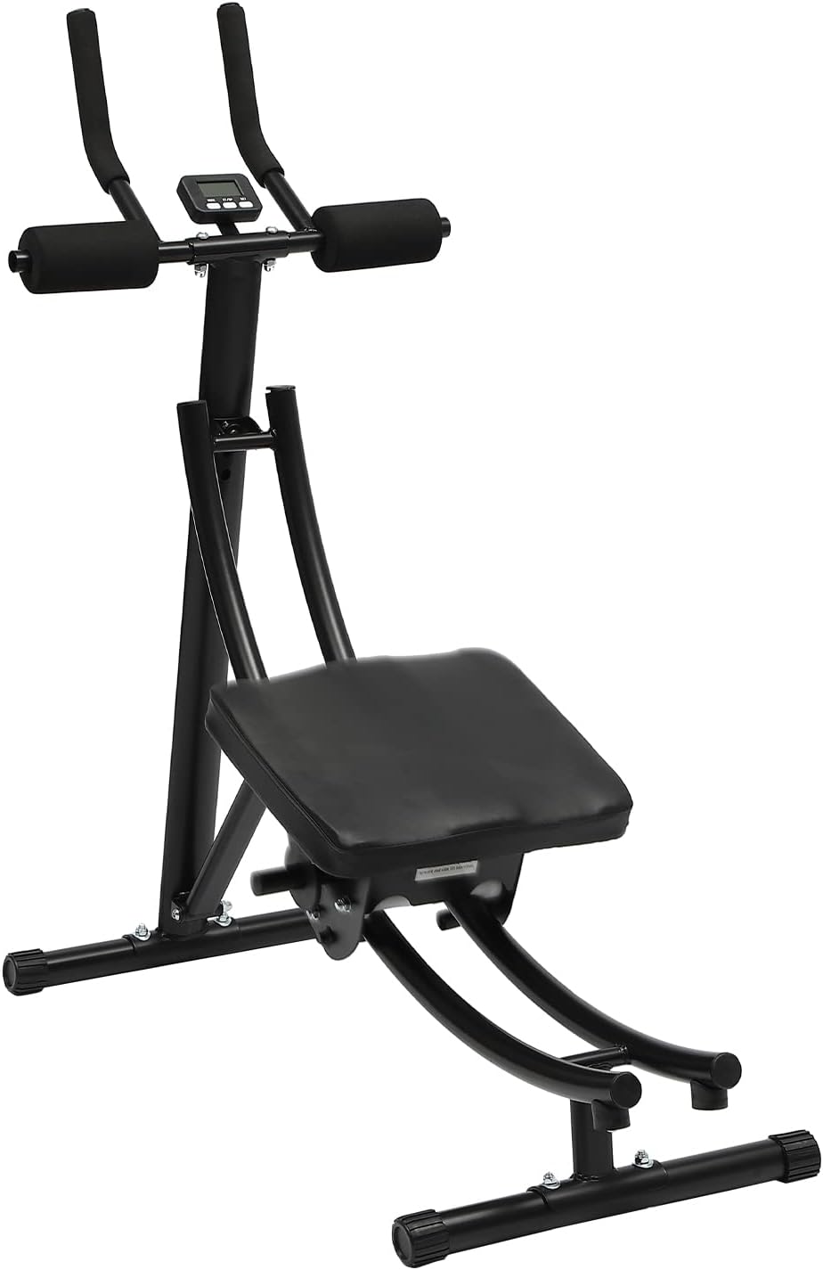 Fitness Core & Abdominal Trainers, AB Workout Machine, Home Gym Strength Training Ab Cruncher, Foldable Abdominal Exercise Equipment, Waist Trainer for Beginners Women Men Teens