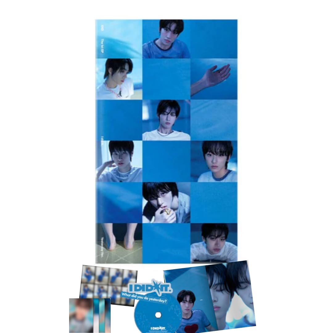 IDID I DID IT 1er album EP Yesterday Ver CD le cadeau idéal pour les fans de Chan-ran