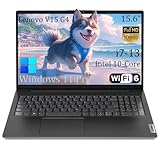Lenovo V15 G4 15.6" Business Laptop, FHD Anti-Glare Display, Intel 10-Core i7-13620H (Beat Ultra 7 255U),16GB RAM, 1TB SSD, WiFi 6, Bluetooth 5.2, Windows 11 Pro, with 5ave 6-in-1 Accessory Kit