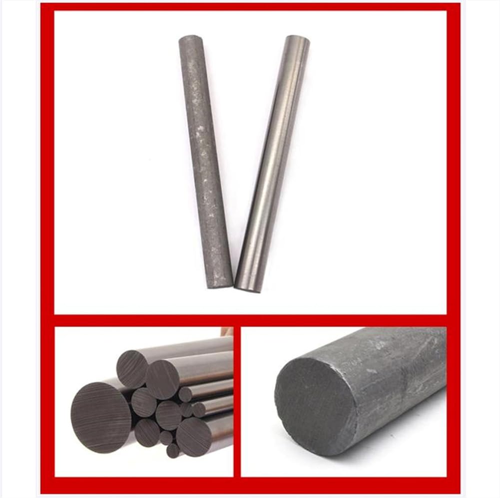 Aste in grafite ad elevata purezza al 99,9% - Aste for cilindri con elettrodi da 2 pezzi for metallurgia, macchinari e industria chimica(Length 420mm Diameter 30mm)