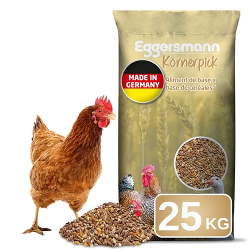 Eggersmann Nourriture Poule 25 kg Basic Aliments Graines Premium pour Poules, oies & canards