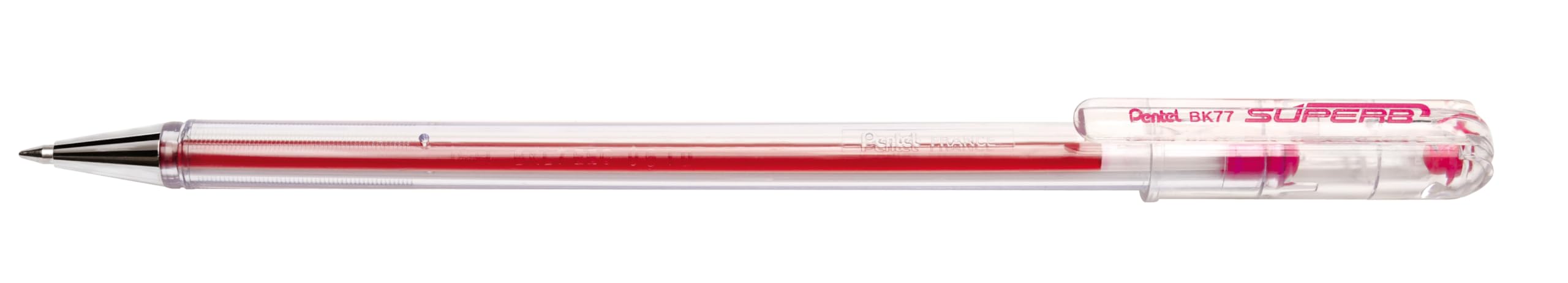 Pentel 0.7 mm Oil-Based Ink Ballpoint Pen Rose