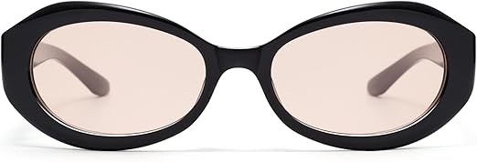 Retro Oval Sunglasses for Women Men Trendy 90s Round Sunnies AP3751