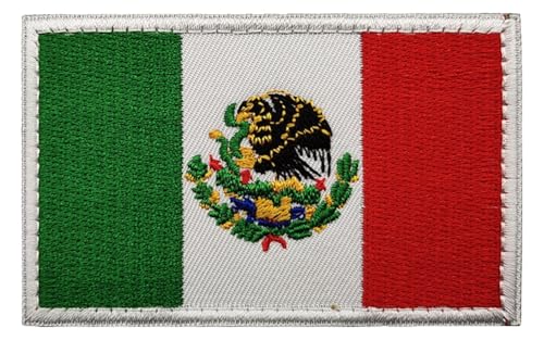 Nordamerika & Südamerika Flagge Aufnäher 2er Set Klett Patch