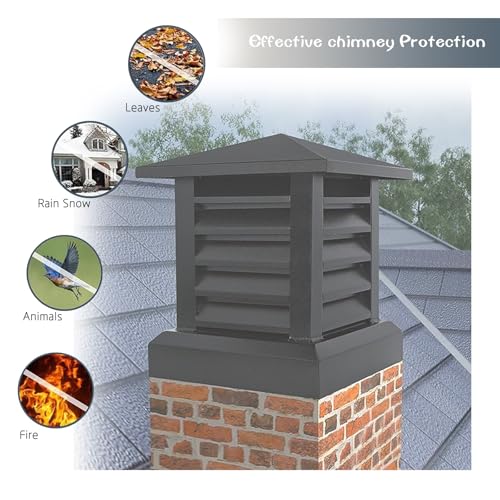 Chimney Rain Cap Top View