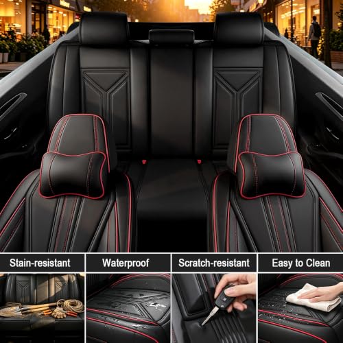 Image of Custom Car Seat Cover for Jeep Gladiator 2020-2026,Easy Install,Black