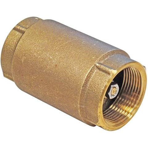 American Granby Cvnl125bs Check Valve No Lead, Brass, 1-1/4" Cover