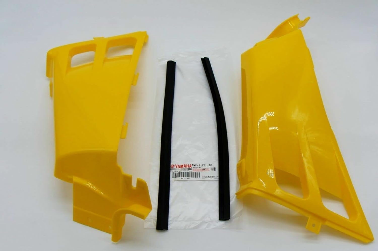Vito's fits Yamaha Banshee gas tank side covers plastic wrap 1987-2006 YELLOW