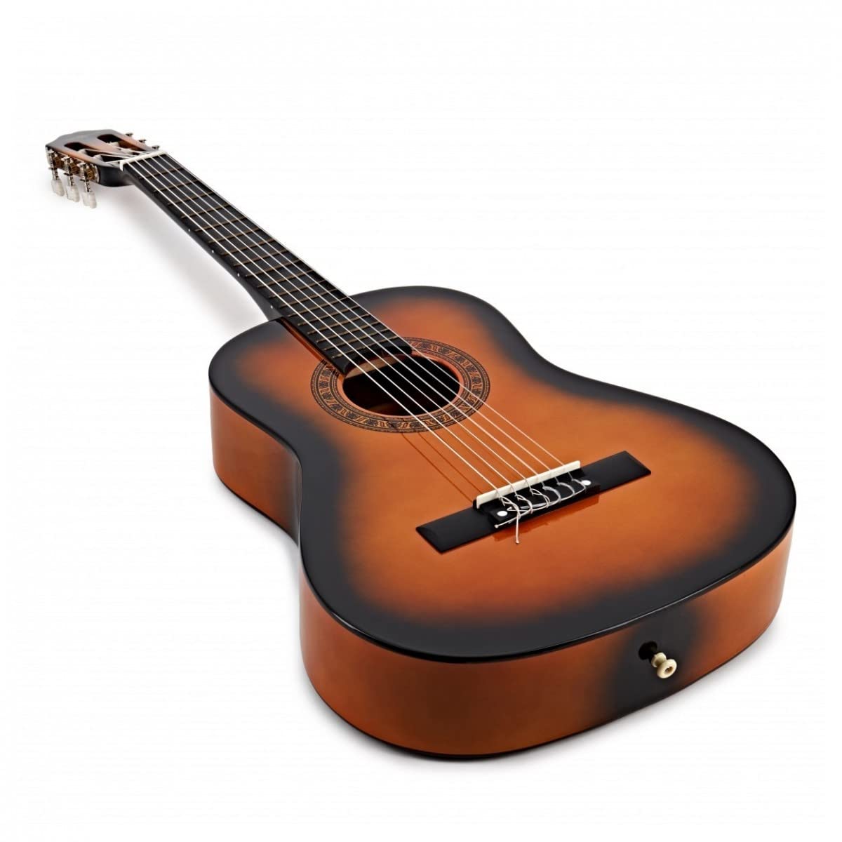 Gear4music Guitarra clásica tamaño 3/4 con cuerdas de nailon Edad 8-12
