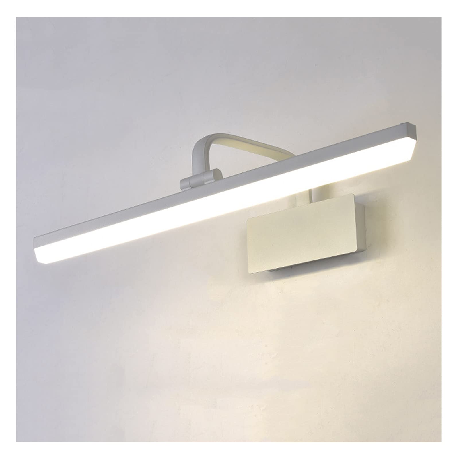 Applique miroir LED blanche pour meuble de salle de bain et maquillage nordique