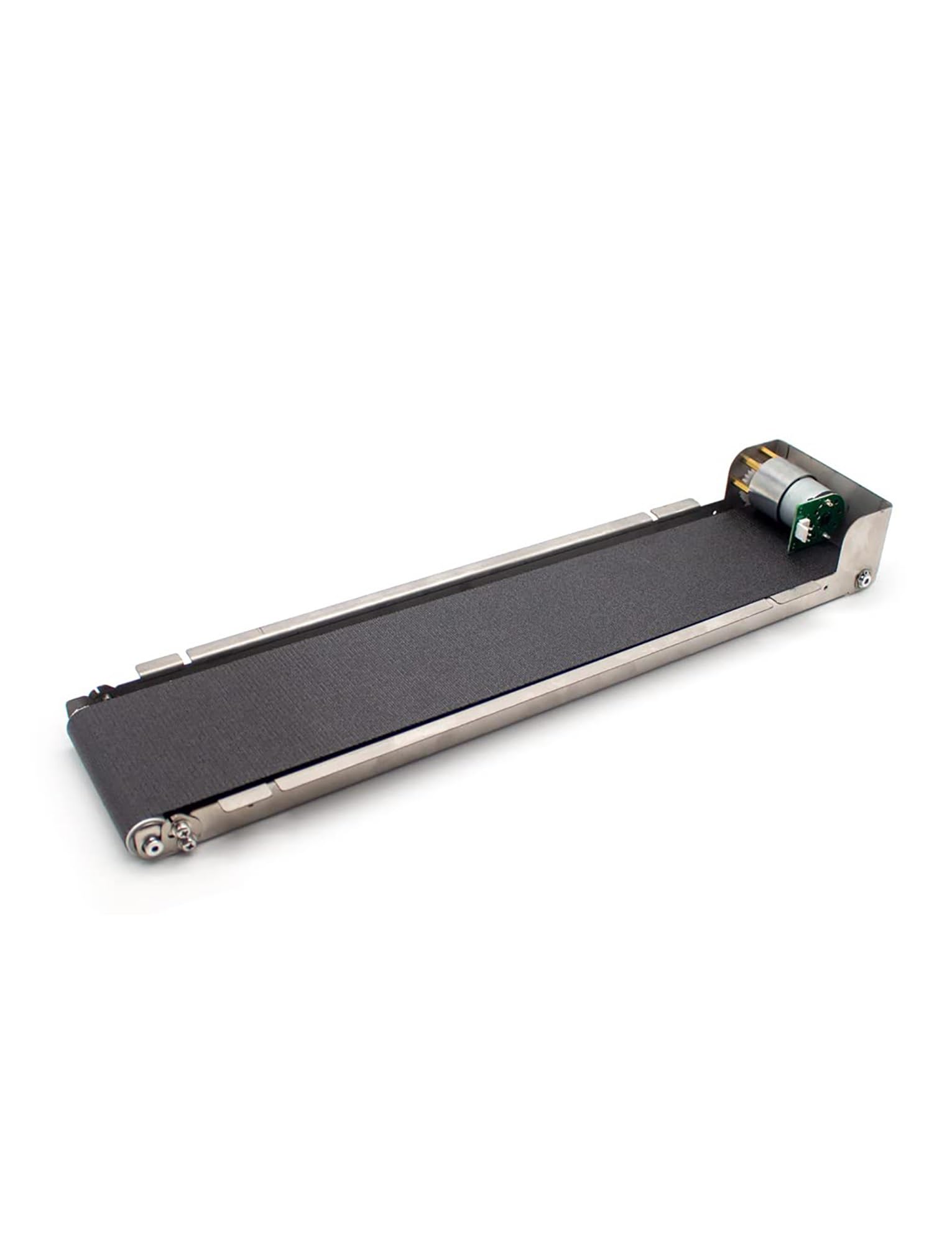 Generisch Mini-Förderband aus Edelstahl, 24 V, 460 mm, Mini-Förderband-Verkaufsautomat aus Edelstahl, mit automatischem Förderband for die Ladespur(Machine only)