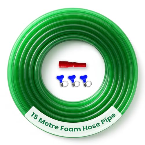 Cinagro 15 Meter 0.5 inch Premium Garden Hose Pipe, Medical-Grade...