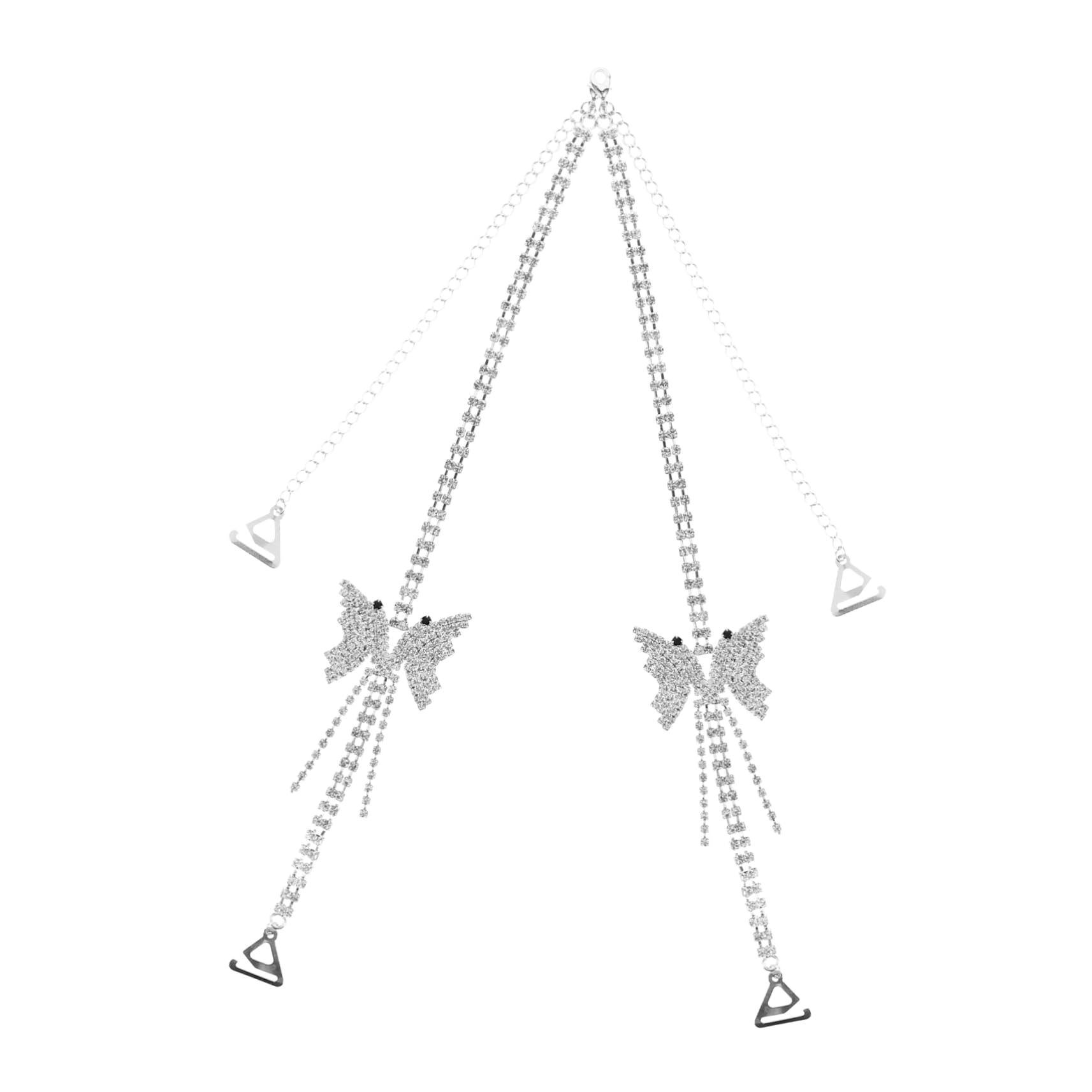 Healeved accesorios de sujetador mujer ropa interior ajustable elástico correas de vestir para vestido sin tirantes correas de reemplazo de sujetador pedrería