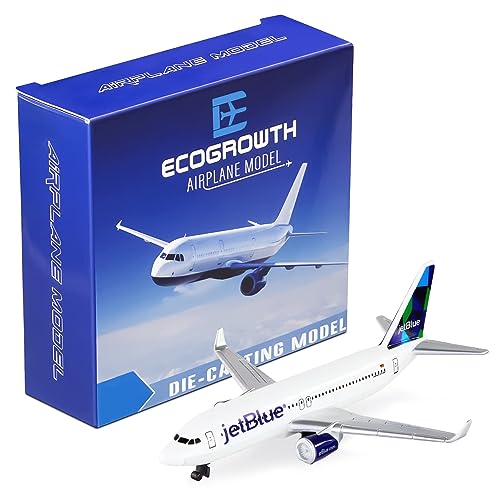EcoGrowth Model Planes Jet Blue Airplane Model Airplane Plane Aircraft Model for Collection & Gifts