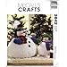Amazon.com: McCall's Crafts Pattern 3842 Chubby Snowman and Snow Child ...