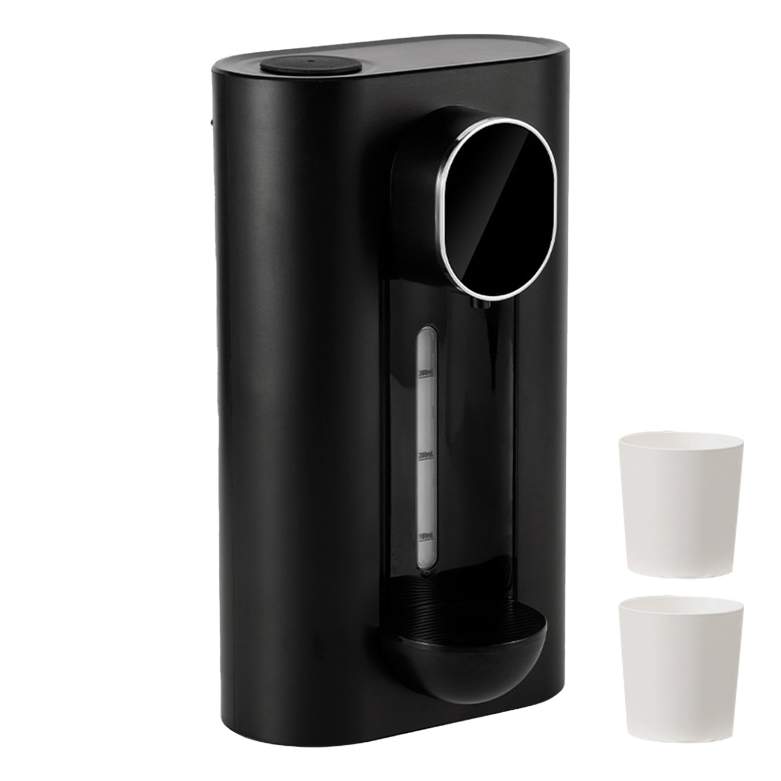 Distributeur d'alcool mural anti-goutte 540 ml, tasses magnétiques incluses
