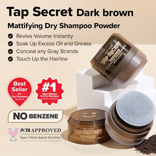 I DEW CARE Biotin Clarifying Dry Shampoo - Strengthening Formula