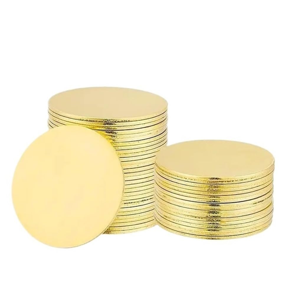 Lastra Ottone Circolare Precisa Per Progetti Diy, Modelli E Incisione