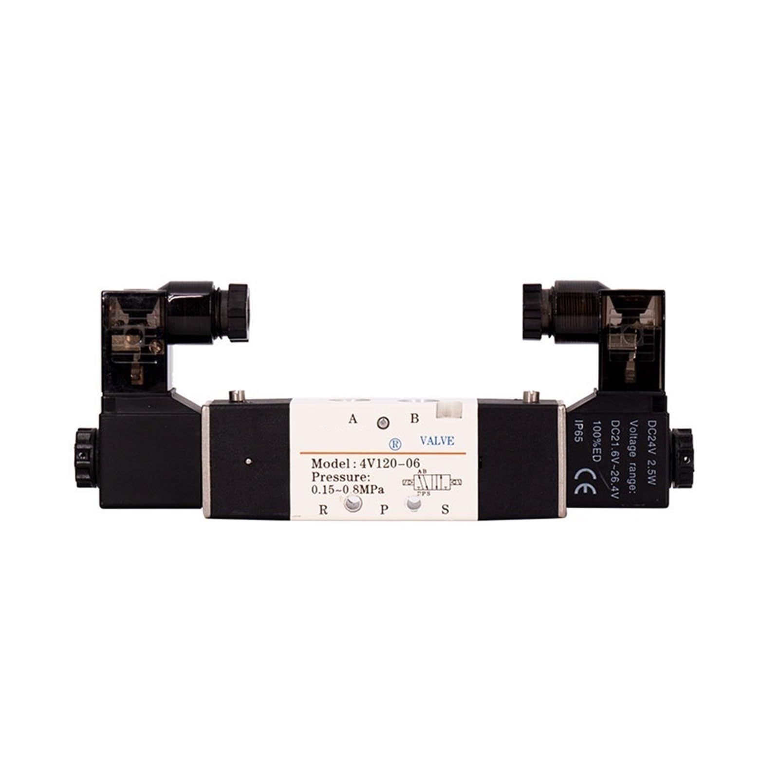 Électrovanne 4V120-06 DC24V pour corriger les retards de vérins