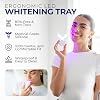 Teeth Whitening Kit Red & Blue LED Light, 12% HP Gel Pens (Pack of 3), Sensitive & Enamel Safe, Rechargeable Wireless, At-Home Results with Carrying Case