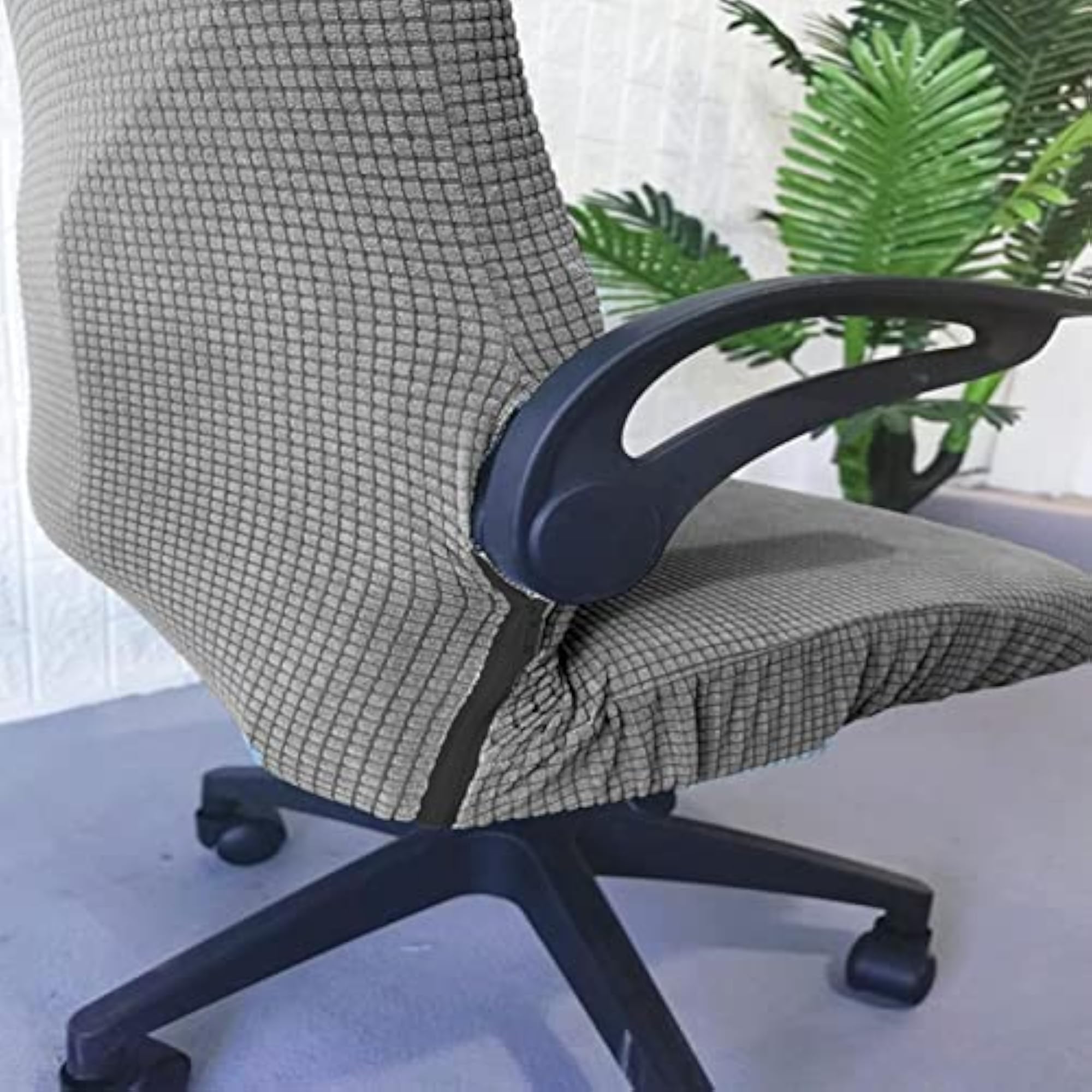 Washable Office Chair Cover with Headrest Cover