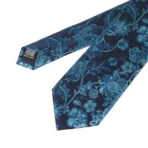 Image of Men's Tie Set with Pocket Square and Cufflinks | 100% microfiber; tie 59 x 3.15 in; square 10 x 10 in; gift box included