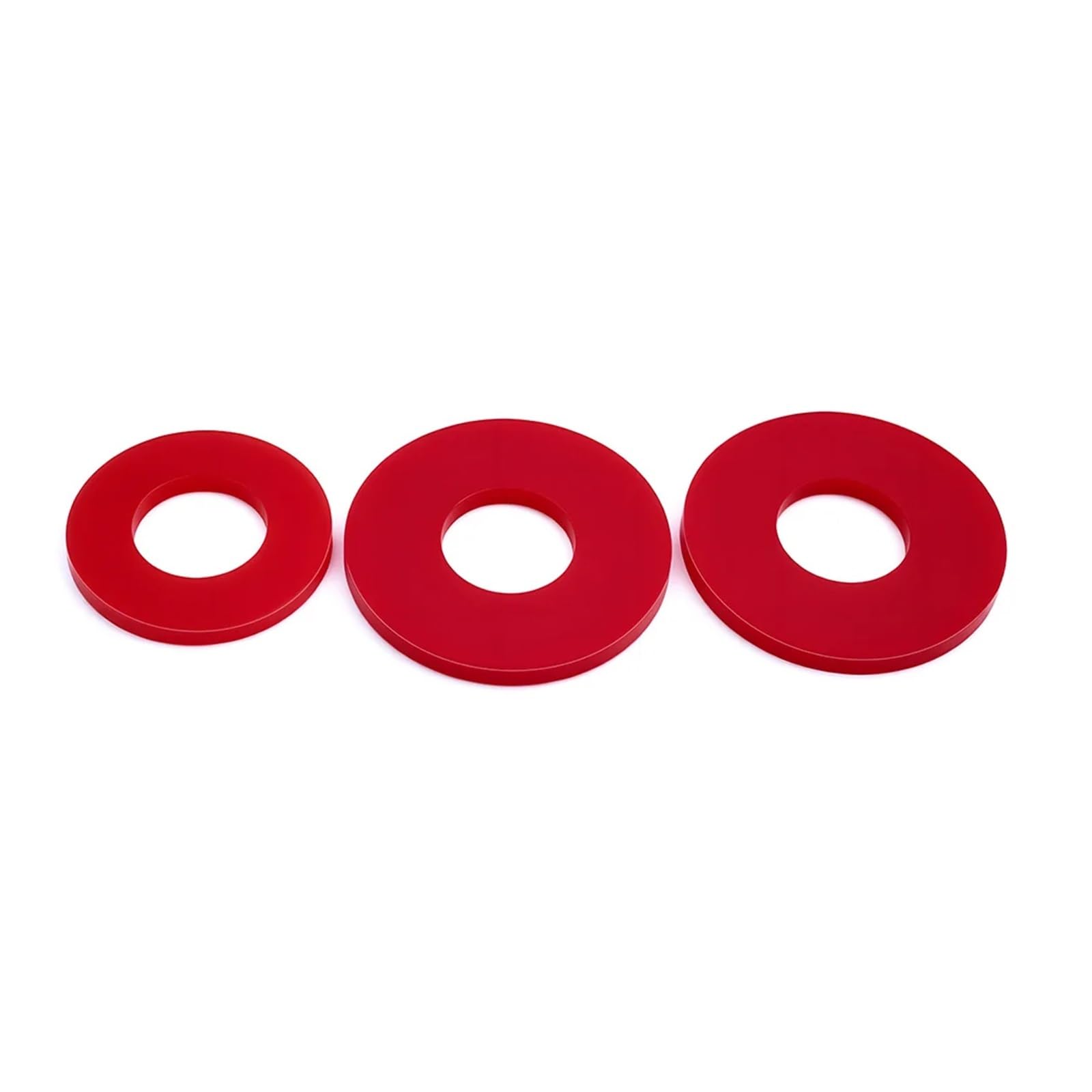 M2,5 M3 M4 M5 M6 M8 M10 M12 M14 M16 M18 M20 Nylon Flache Isolierung Unterlegscheiben Blau Gelb Rot Kunststoff Dichtring Dichtungen Abstandshalter(Blue,M12x30x3,100Pcs)
