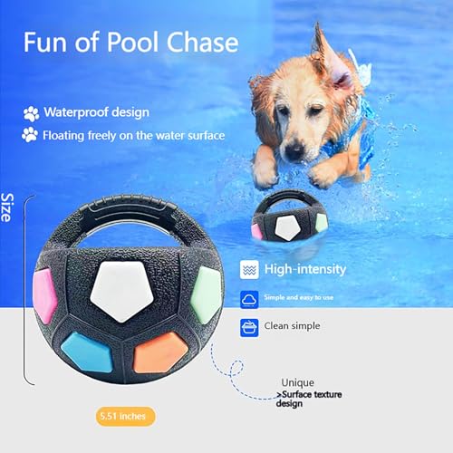 Qosigote Anti-Stress-Ball, The Mellow Dog Calming Ball, Interaktiver Bissfest -Training, Weiche Gummizähne Reiniger, Lustige Haustier -Übungsausrüstung | Engagiertes Kauspielzeug (A)