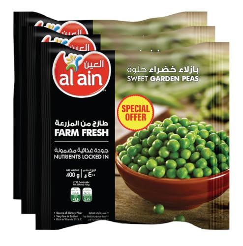 Al Ain Green Peas 400g Pack of 3