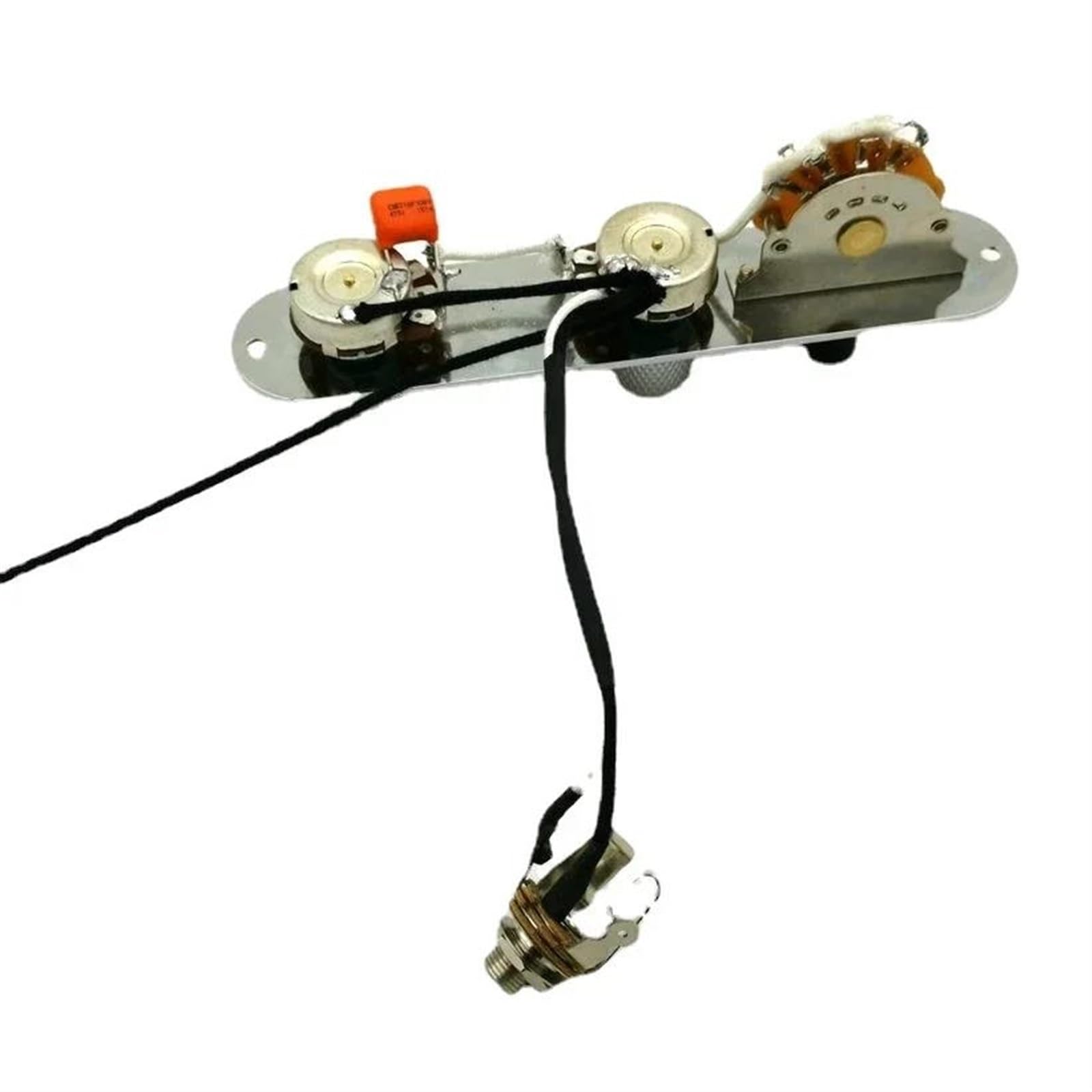 Cableado De Pastillas De Guitarra Potenciómetro De Eje De Cobre De 250 K Para Guitarra Arnés De Precableado De Guitarra Eléctrica