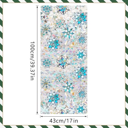 Vinilo Decorativo para Ventana Navidad 39.37x16.93 pulg miniatura 2