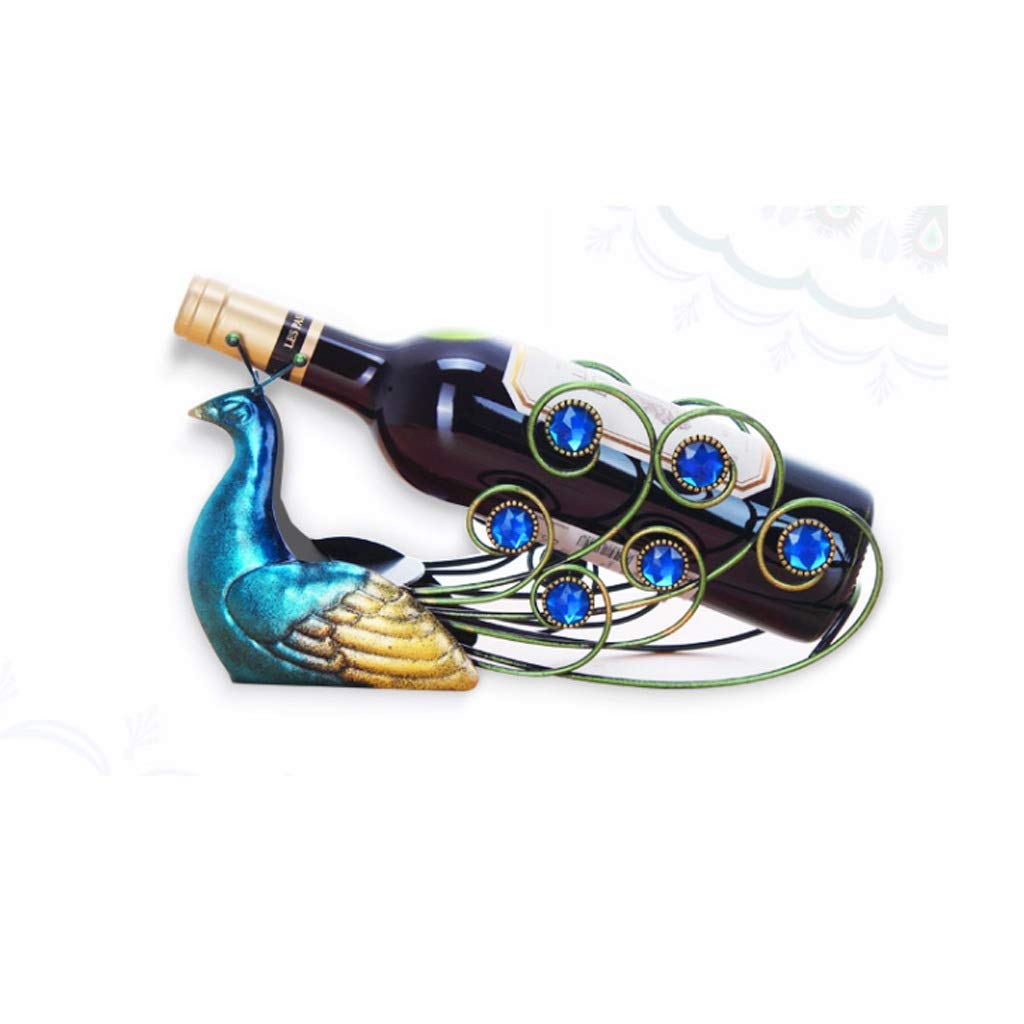 Decorazione per portabottiglie Luce Decorazione di fascia alta Armadietto per vino Portabottiglie per vino Portabottiglie per personalità domestica Espositore creativo Industria To pursue happiness
