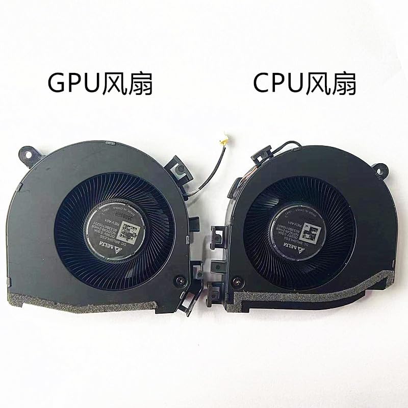 Replacement New Laptop CPU and GPU Cooling Fan for HP ZBook Fury 16 G9 G10 CPU Fan