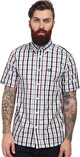 Fred Perry Men's Herringbone Check Shirt
