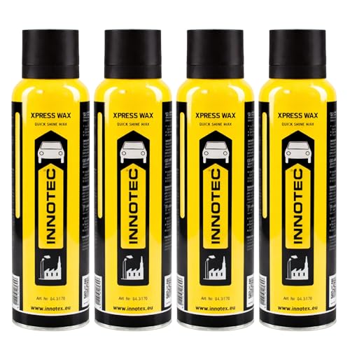 4 Stück Innotec Xpress Wax 200 ml – sprühbares...