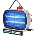 Buzbug Bug Zapper Indoor for 5000 Sq. Ft., 20W Instant Electric Mosquito Zapper, High-Voltage Fly Zapper, Fruit Fly Traps Fly Killer -MA015