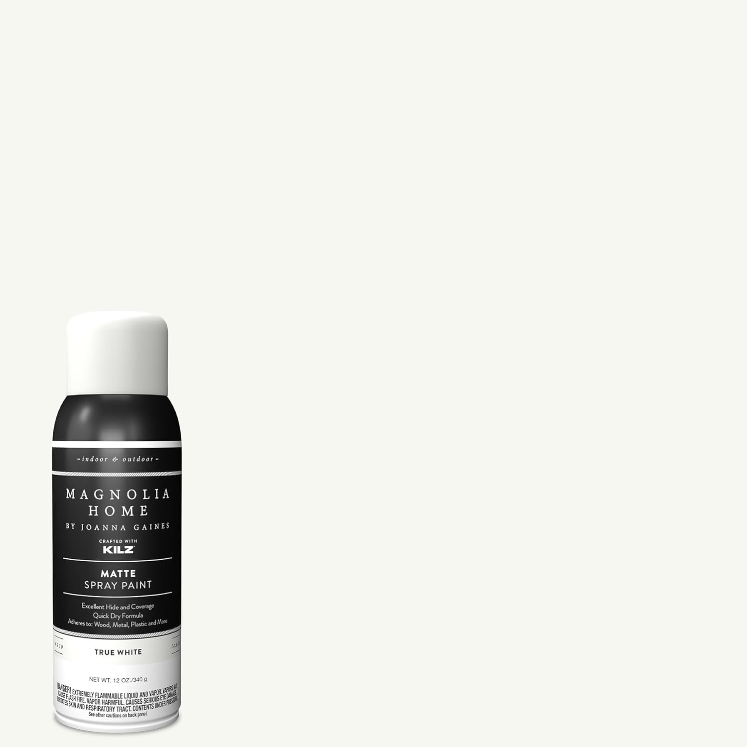 Magnolia Home by Joanna Gaines Interior/Exterior Spray Paint for Small Projects, Ultra-Matte, SHIPLAP - 12 oz. Aerosol