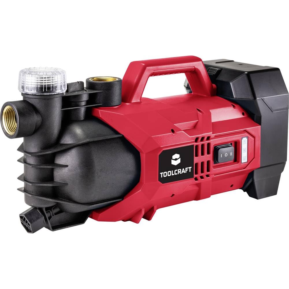 TOOLCRAFT GPG-L118 / TAWB-200 Pompe de jardin sans fil 2800 l/h 22 m