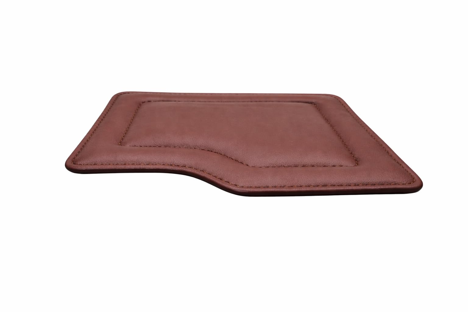 Steirische Harmonika Bassbodenleder Handgelenkschoner Variante 1 – hellbraun, aus Echtleder – ergonomischer Handgelenkschutz, bequem & langlebig – traditionelles Zubehör für die Bassseite