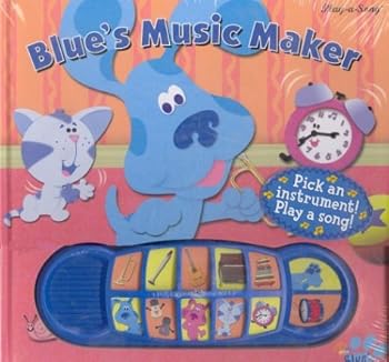 Hardcover Blue's Clues: Blue's Music Maker Book