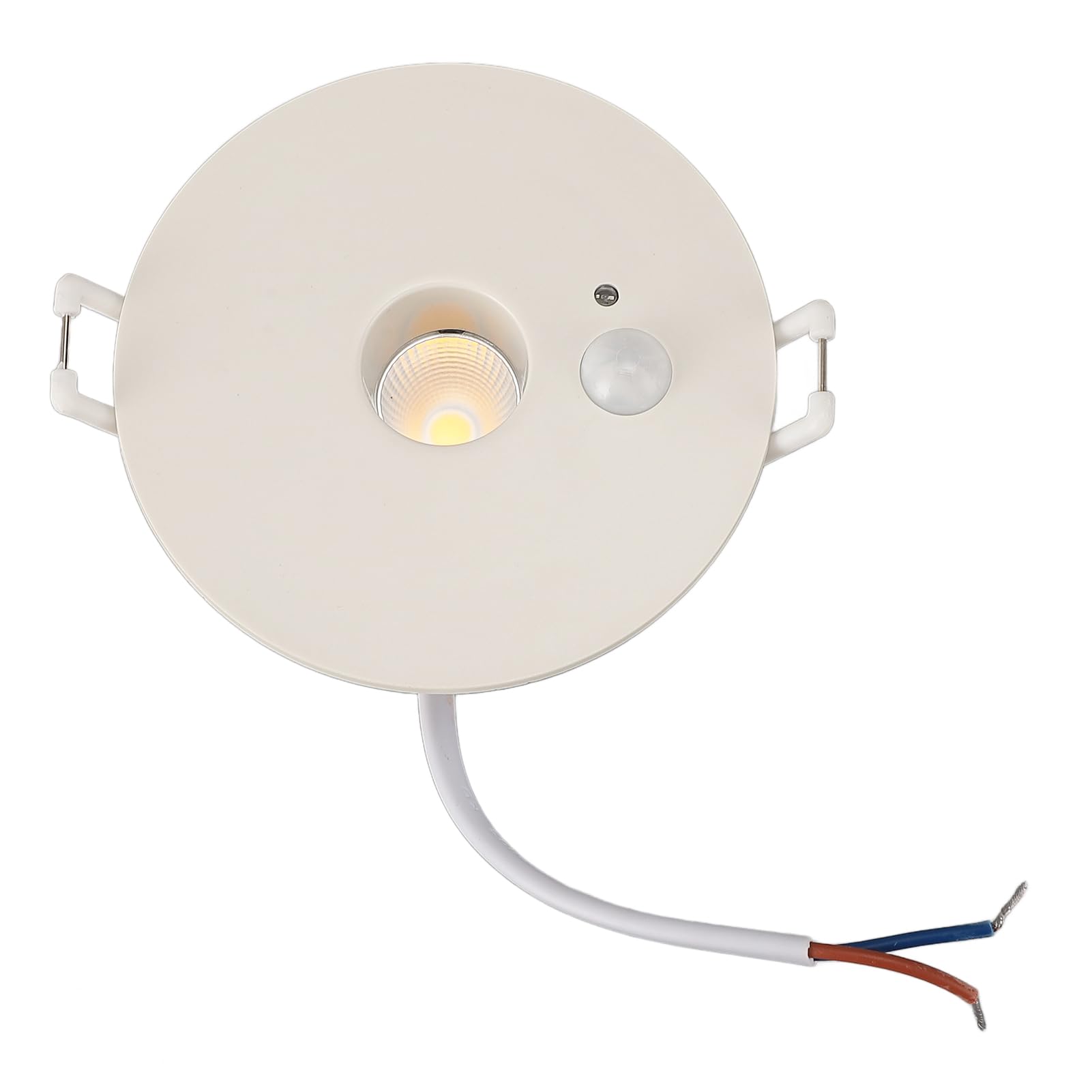 Luz de Techo, Foco Empotrable LED de 9W con Sensor de Movimiento Detección de 120° 3-6m, para Pasillo Sala de Estar Baño Garaje