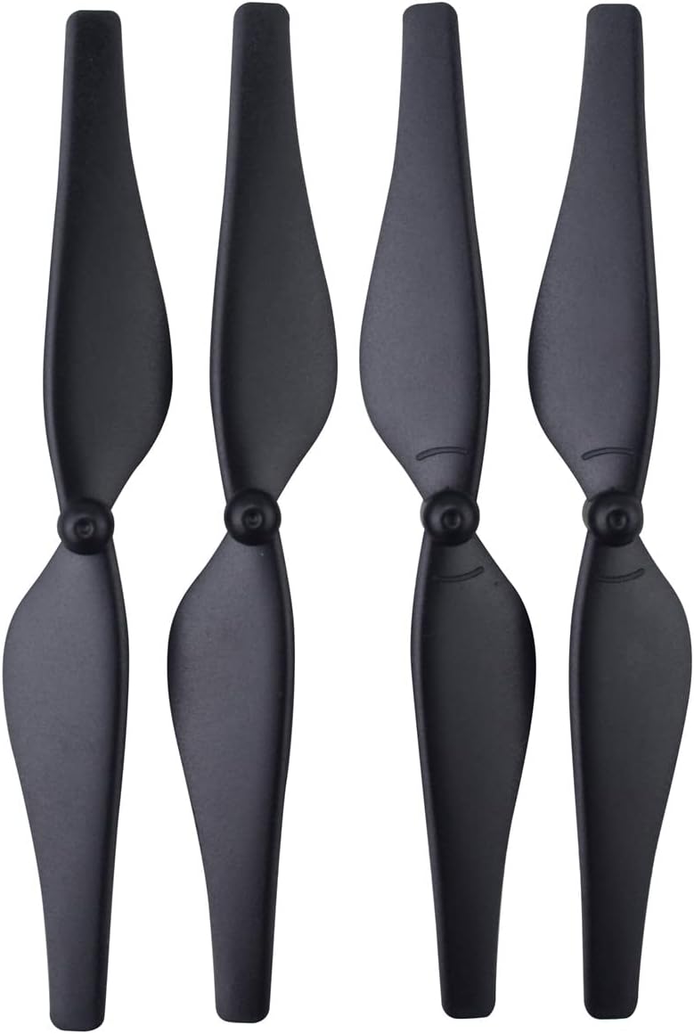 20PCS(5 Sets) Propeller For DJI TELLO Smart Toy Aircraft, Mini HD Aerial Drone Accessories (Black)