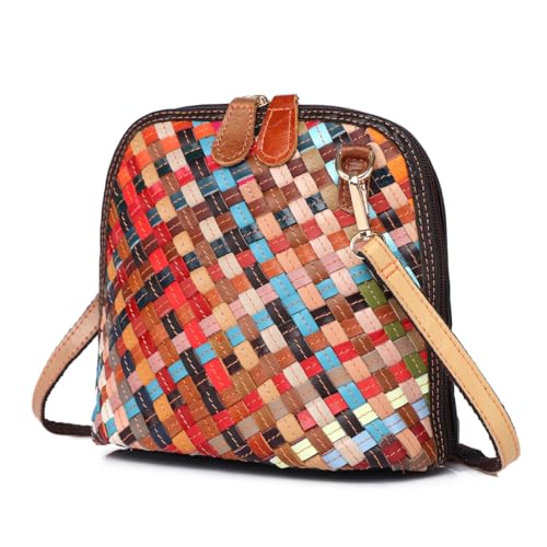 Crossbody Bag for Women Small Leather Cute Purse - Shoulder Bag Designer Trendy Small Sling Cross Body Bag